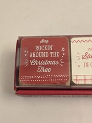 DEMDACO Christmas Karaoke Dice (Holiday Party Starter) Used: FREE SHIPPING