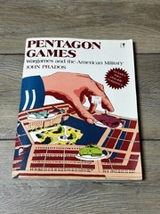 1987 Pentagon Games War Games, Military Strategy Games With Inserts John Prados