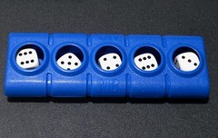 VTG 1989 Yahtzee Travel Game by MB Milton Bradley Age 8 & Up 1 or more players