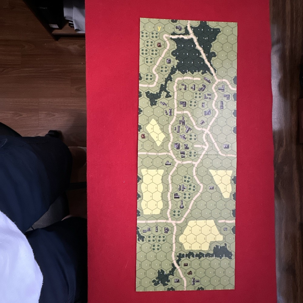 ASL/ Squad Leader Cardstock Map Board Y, by MMP