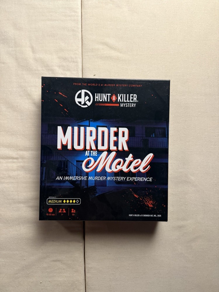 Hunt A Killer Murder at The Motel Mystery Game