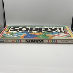 Vintage 1992 Sorry! Board Game – Parker Brothers – Complete in Original Box