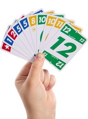 Mattel Games Phase 10 Flip Card Game, Family Card Game with Double-sided Cards,