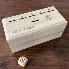 Penny Game – Fun Board Game Works with Coines, Get Rid of Coins to Win, Penny Ga