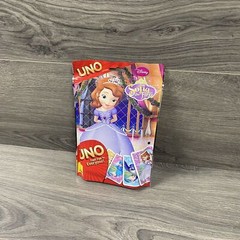 Disney Sofia The First Uno Card Game 2014 New Sealed