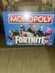 NEW SEALED FORTNITE Monopoly Hasbro Board Game Collectors Gamers Ages 13+