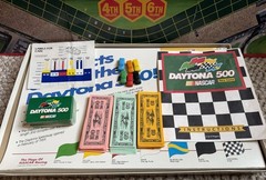 Vintage 1990 Milton Bradley Daytona 500 NASCAR Racing Board Game COMPLETE