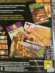 7 Wonders: Duel Repos Production Board Game NEW SEALED UNOPENED SHRINKWRAPPED