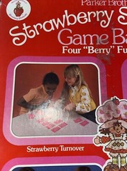 Strawberry Shortcake Game Basket Four Berry Fun Games By Parker Brothers