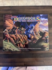 2010 DEFENDERS OF THE REALM FANTASY BOARD GAME EAGLE GAMES COMPLETE IN BOX RARE