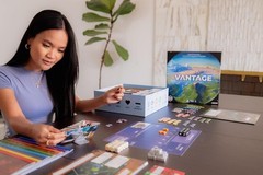 Vantage by Jamey Stegmaier – Immersive 1-6 Player Strategy Board Game Adventure