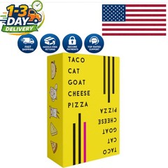 Engaging Taco Cat Goat Cheese Pizza Card Game – Fun for All Ages, Easy Setup!
