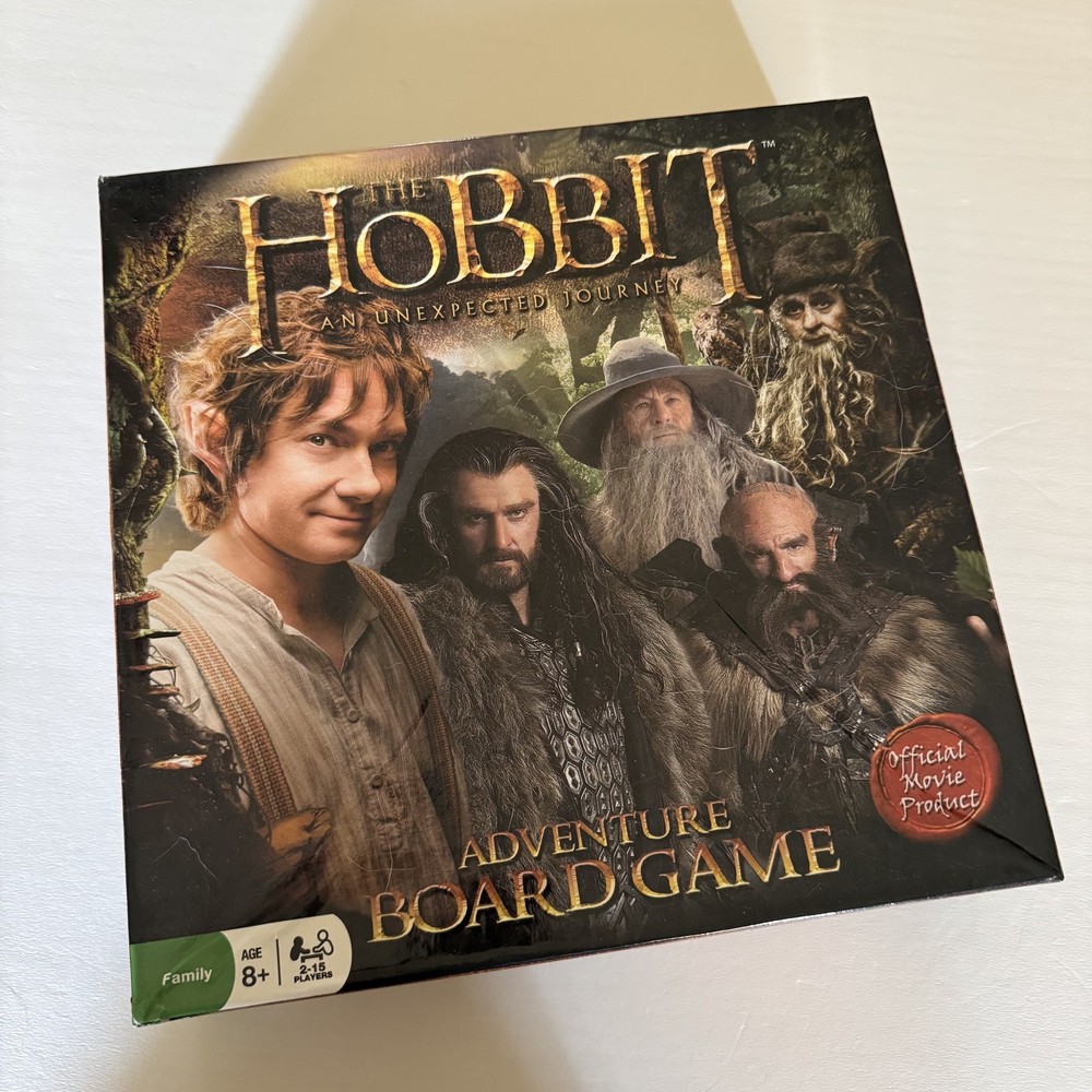 The Hobbit: An Unexpected Journey Adventure Board Game – LOTR Strategy