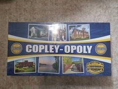 Monopoly Copley-opoly Collectible Board Game New Rare
