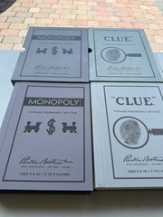 Collection – Monopoly & Clue Game Company Vintage Board Shelf Edition Bookshelf
