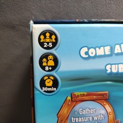 Oceanos Game Board Game complete unplayed pre-owned Iello games 2-5 ages 8+