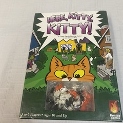 Fireside Games Here Kitty Kitty Board Game 3 to 6 players Ages 10+ Complete