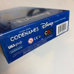 Codenames Disney Family Edition Board Game 2-8+ Players Ages 8+ Cardboard SEALED