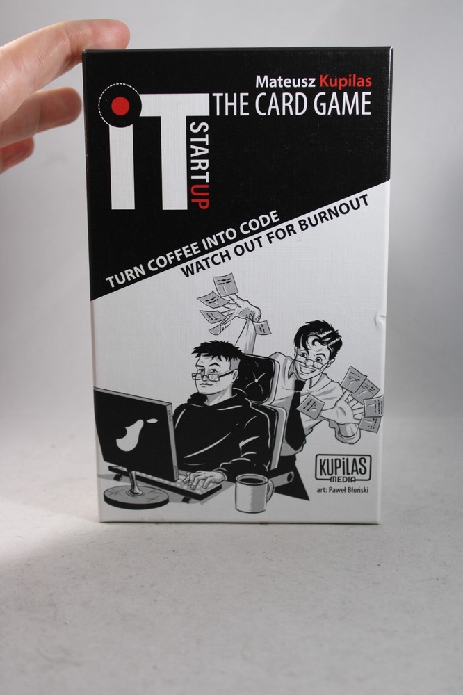 NEW UNPLAYED The IT Card Game – Start UP with Corrupted Data Expansion