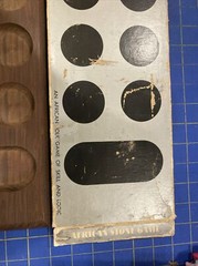 Vintage African Stone Folk Game Of Skill & Logic by FOUR GENERATIONS 23×5.5 1970