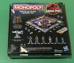 Monopoly Jurassic Park Edition Board Game (2021) – 100% Complete – Working Audio