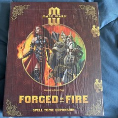 Arcane Wonders Boardgame Forged in Fire Expansion Set Box VG+/NM