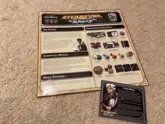 Steampunk Rally Board Game Roxley Used Complete Third Edition