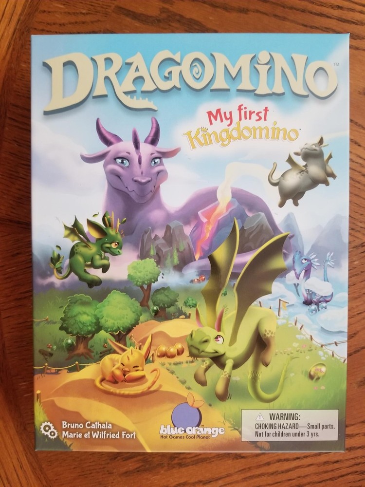 Dragomino My First Kingdomino Blue Orange Games 2-4 players Ages 5+ 2020