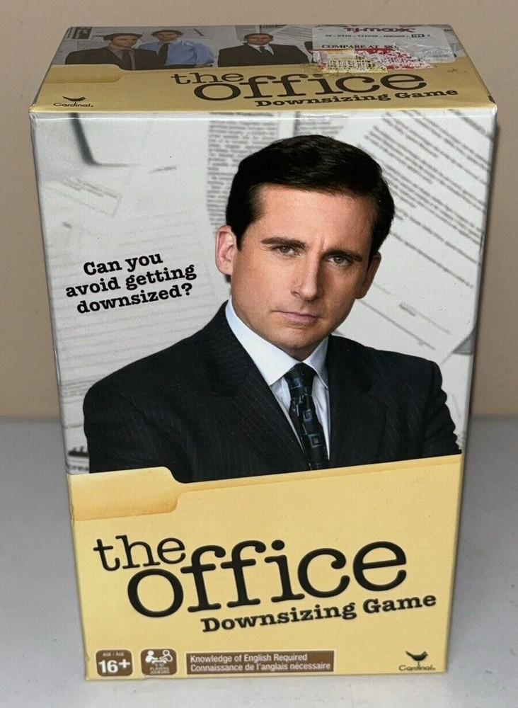 2019 Spin Master Games The Office TV Show, Downsizing Game – Brand New Sealed