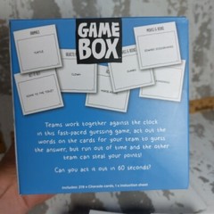 Game Box Charades. Any It Out, Cardinal Games 2017