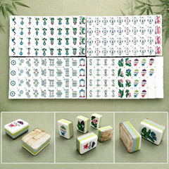 160-Piece Mahjong Set USA Standard Tiles – Full Family Game Pack