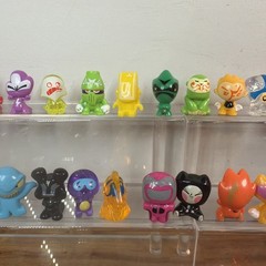 Crazy Bones Lot Of 70 Mixed Figures Condition varies Ships Fast!