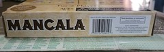Mancala Board Game – Solid Wood Folding w/ 48 Multicolored Stones Complete!