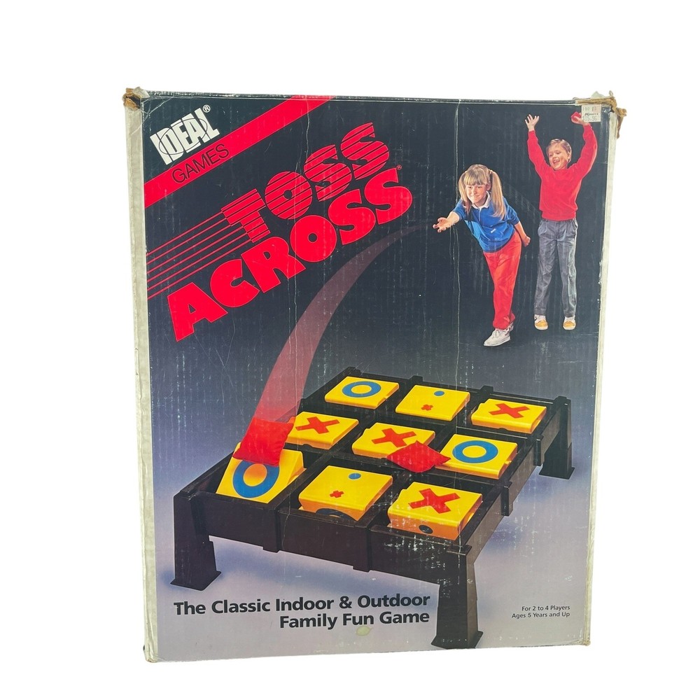 Toss Across Game Classic Tic Tac Toe Indoor Outdoor Family Fun 1986 – 5 Bags