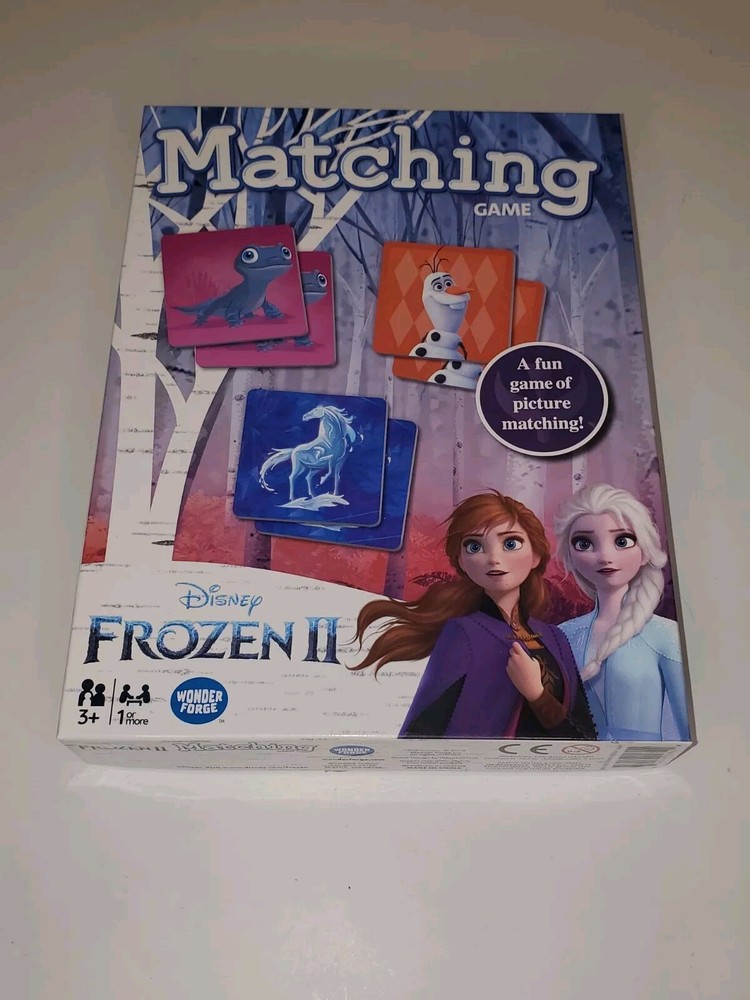 2019 Disney FROZEN II 2 Matching Game Kids Board Game Complete by Wonder Forge