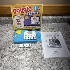 Boggle Jr. Preschooler’s Game Parker Brothers Ages 3-6 USA