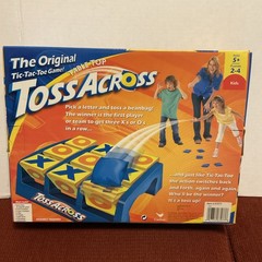 Mattel Games – Toss Across Game: The Original Tic-Tac-Toe Game [New ] Table To
