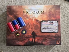 Hoplomachus Victorum Board Game With Premium Health Chips & Hero Tracker, Used
