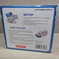 The Uzzle Board Game, Family Block Puzzle for Children & Adults NEW Sealed