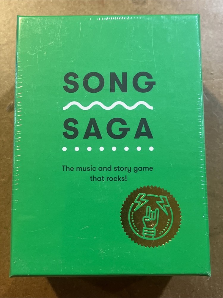 Song Saga Music and Stories Card Game Storytelling Ice-Breaker Share New Sealed