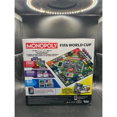Monopoly Panini Prizm FIFA World Cup Board Game Sealed 2026 Legends G2633