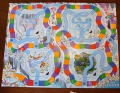 Disney Frozen Surprise Slides Board Game Complete 2 to 4 players ages 3 and up