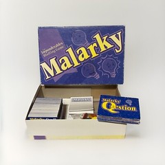 Vintage Malarkey An Imponderables Bluffing Game Night Fun By Patch Games 1998