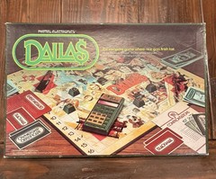 DALLAS Mattel Electronic Board Game 1981 Parker Brothers Working
