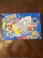 Milton Bradley POKÉMON S.S. Anne Expanding 3D Board Game Incomplete As Is.