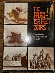 ARAB ISRAELI WARS Strategy Game Vintage, MideastTank Battles 1956-1973