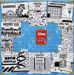 USAopoly Diary of a Wimpy Kid Clue, Board Game