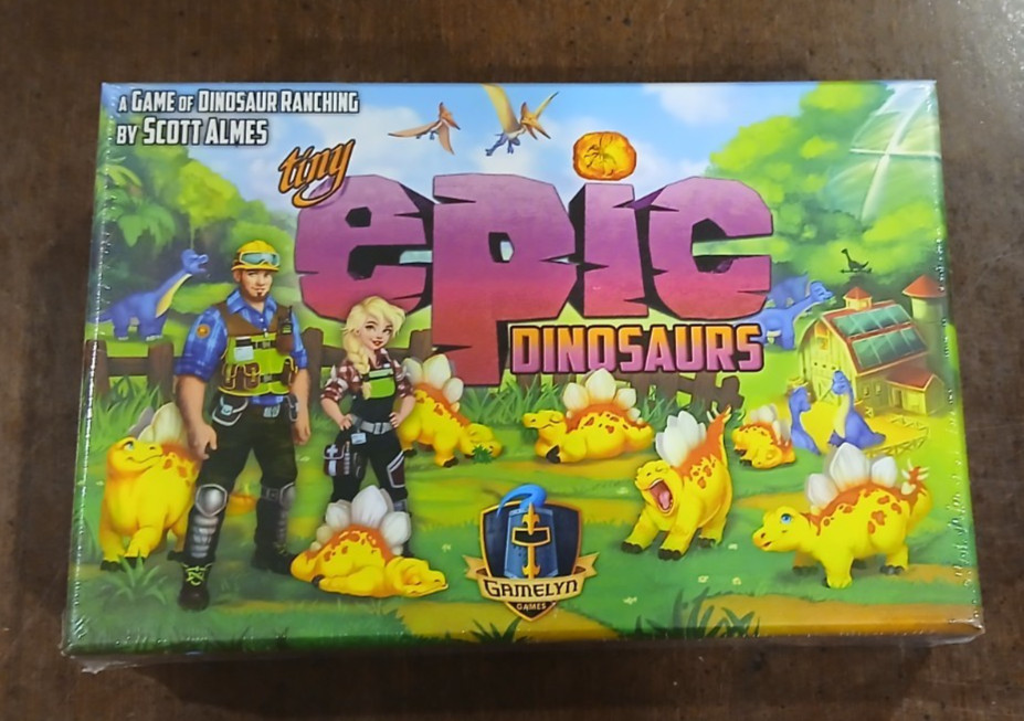 Gamelyn Games Tiny Epic Dinosaurs New in Shrink