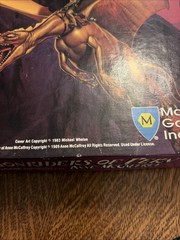 Mayfair Board Game Dragonriders of Pern Plastic Tokens Vintage 1989