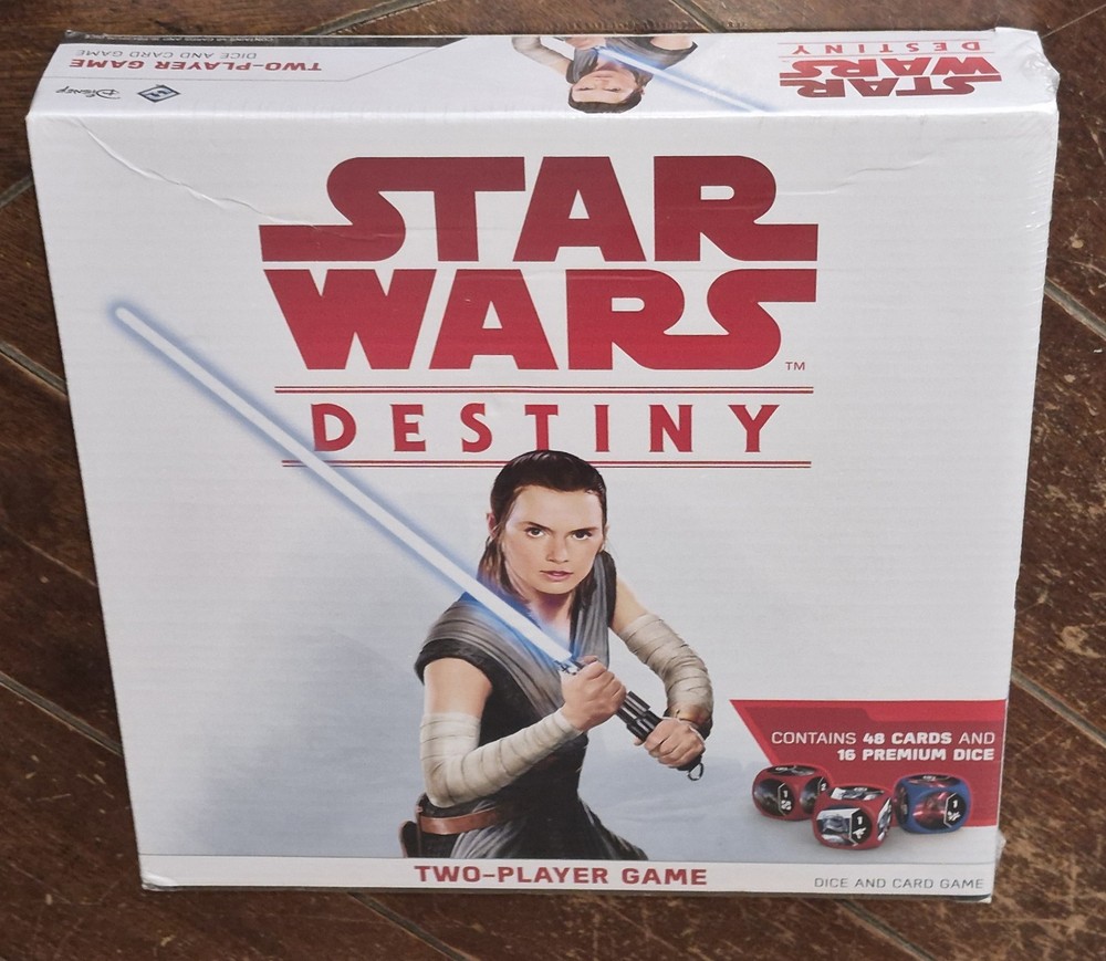 STAR WARS DESTINY Dice & Card Game (2 Players, Fantasy Flight Games, 1995)